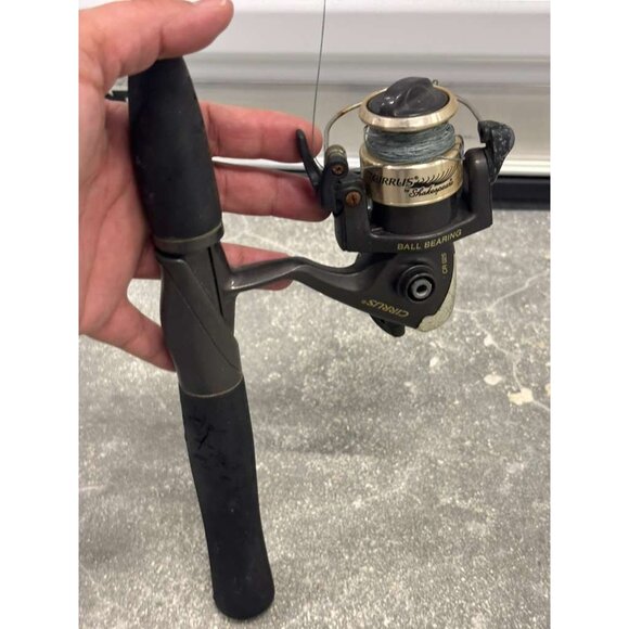 Zebco and Cirrus Set of 2 Fishing Rod Gold and Red Size 64.5" - Picture 6 of 9